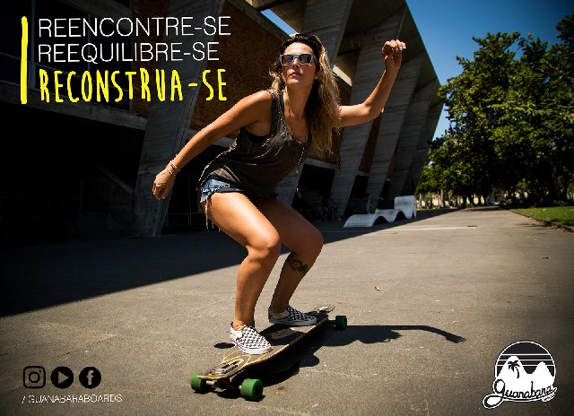 Aula de long - escola de skate longboard