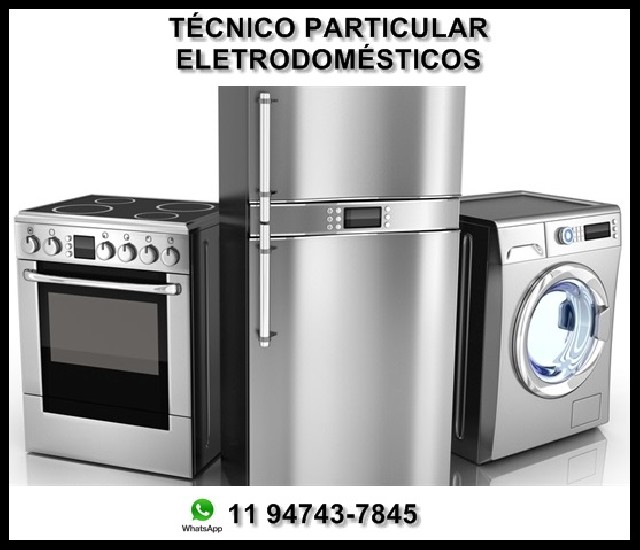 Técnico de geladeira e lava e seca
