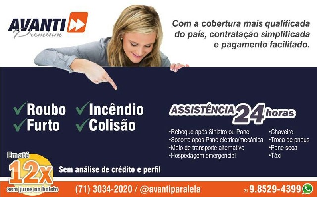 Proteção veicular avanti premium